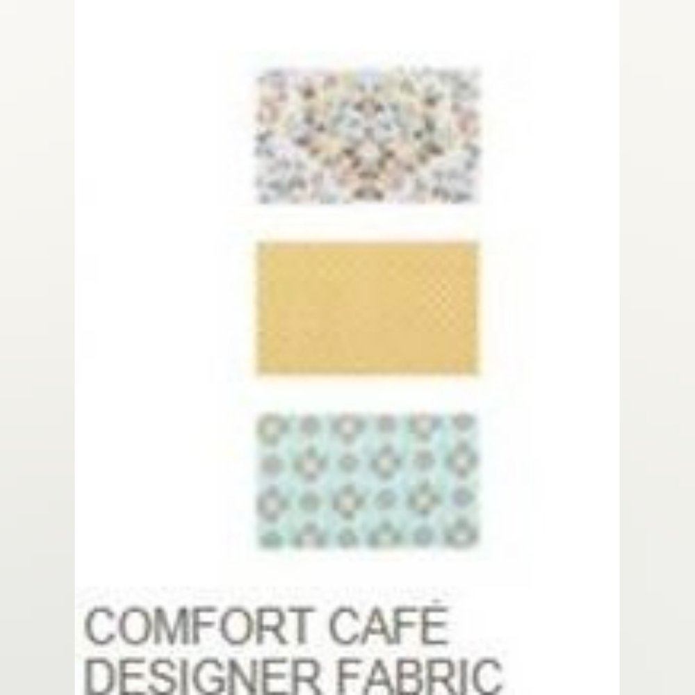 NWT Stampin' Up! Comfort Cafe Designer Fabric Pack 3 Prints Cotton Fat Quarters